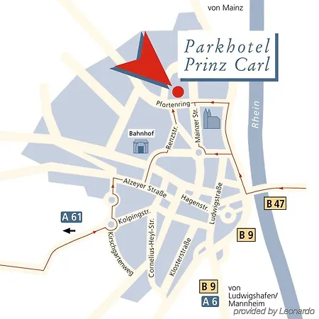 Parkhotel Prinz Carl 4* Worms
